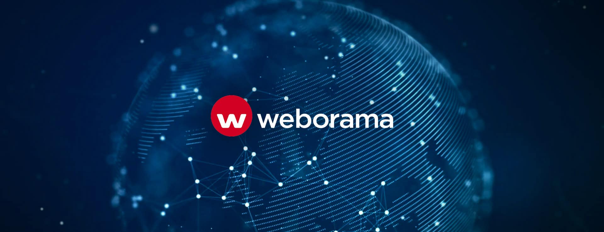 Weborama met digitale wereldbol