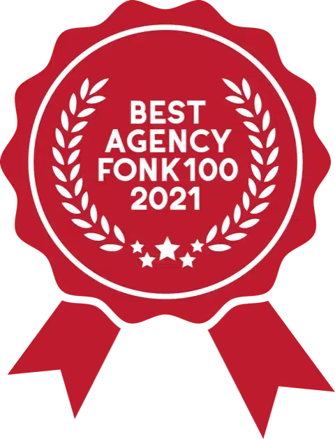 logo best agency fonk100 in kleur