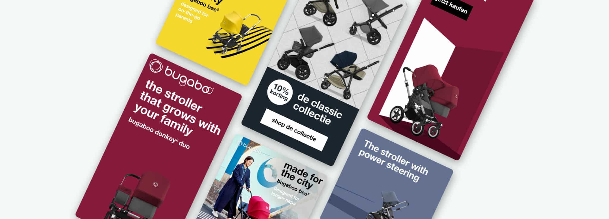 Bugaboo preview meerdere ads banners