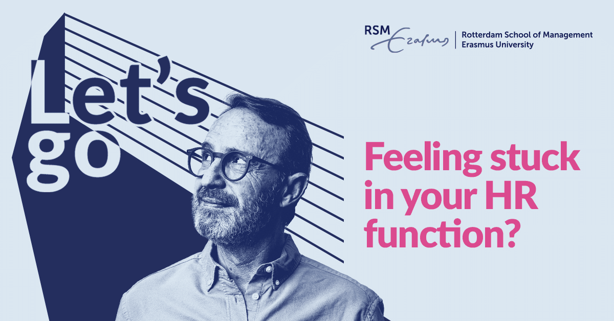 Visual voor de HR campagne van RSM in breed formaat